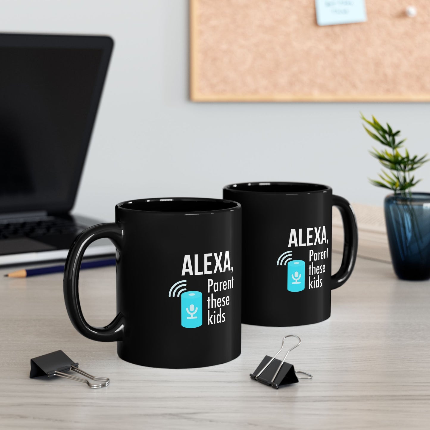 Mug, Black - Funny Parenting Mug - Perfect Gift for Tech-Savvy Parents