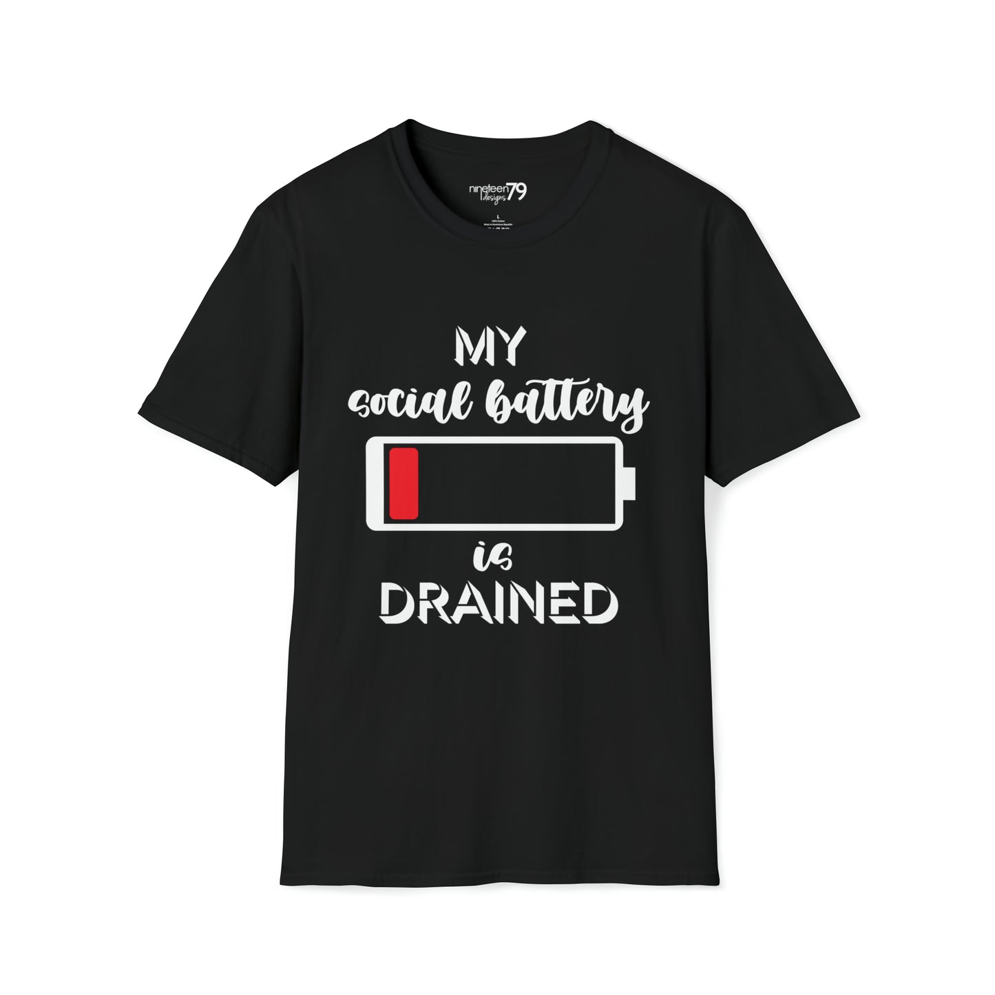 T-Shirt - Social Battery