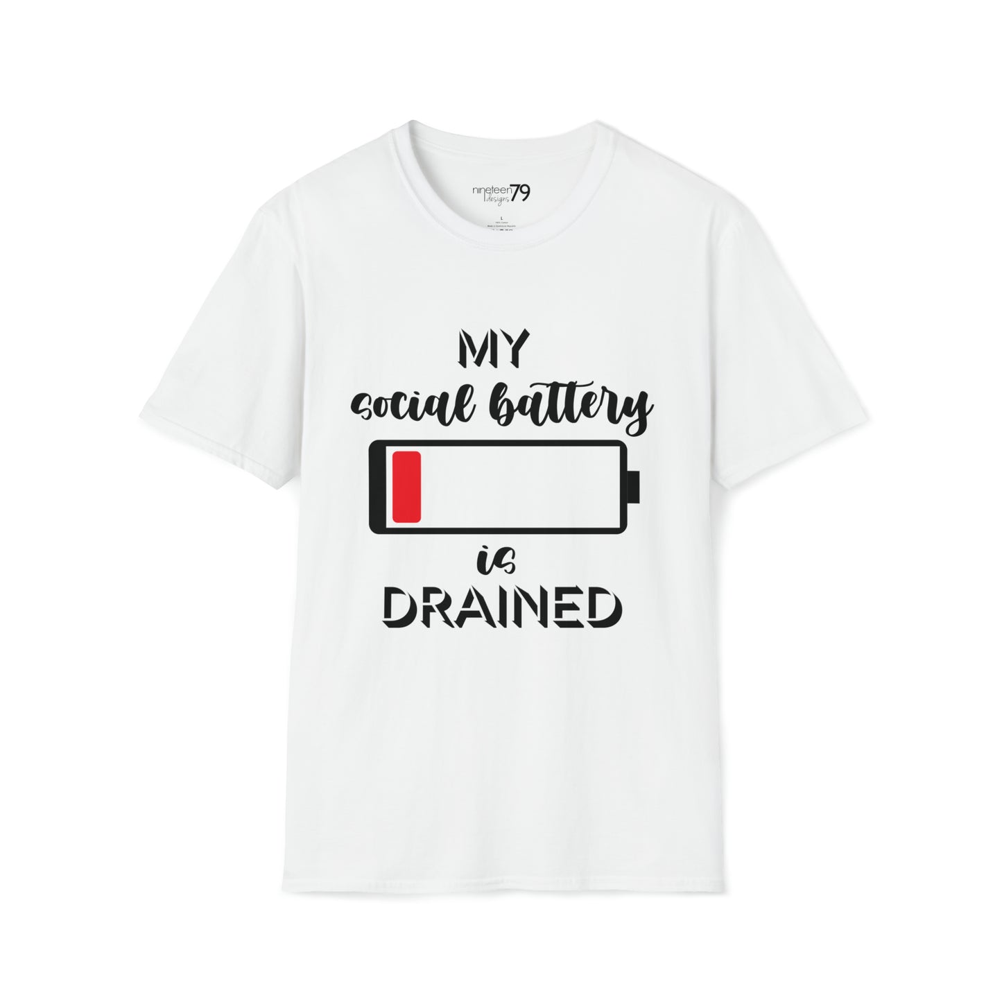 T-Shirt - Social Battery