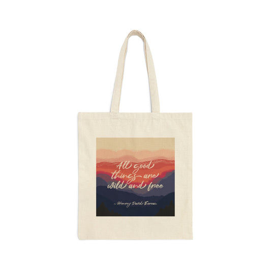 Wild and Free Tote Bag